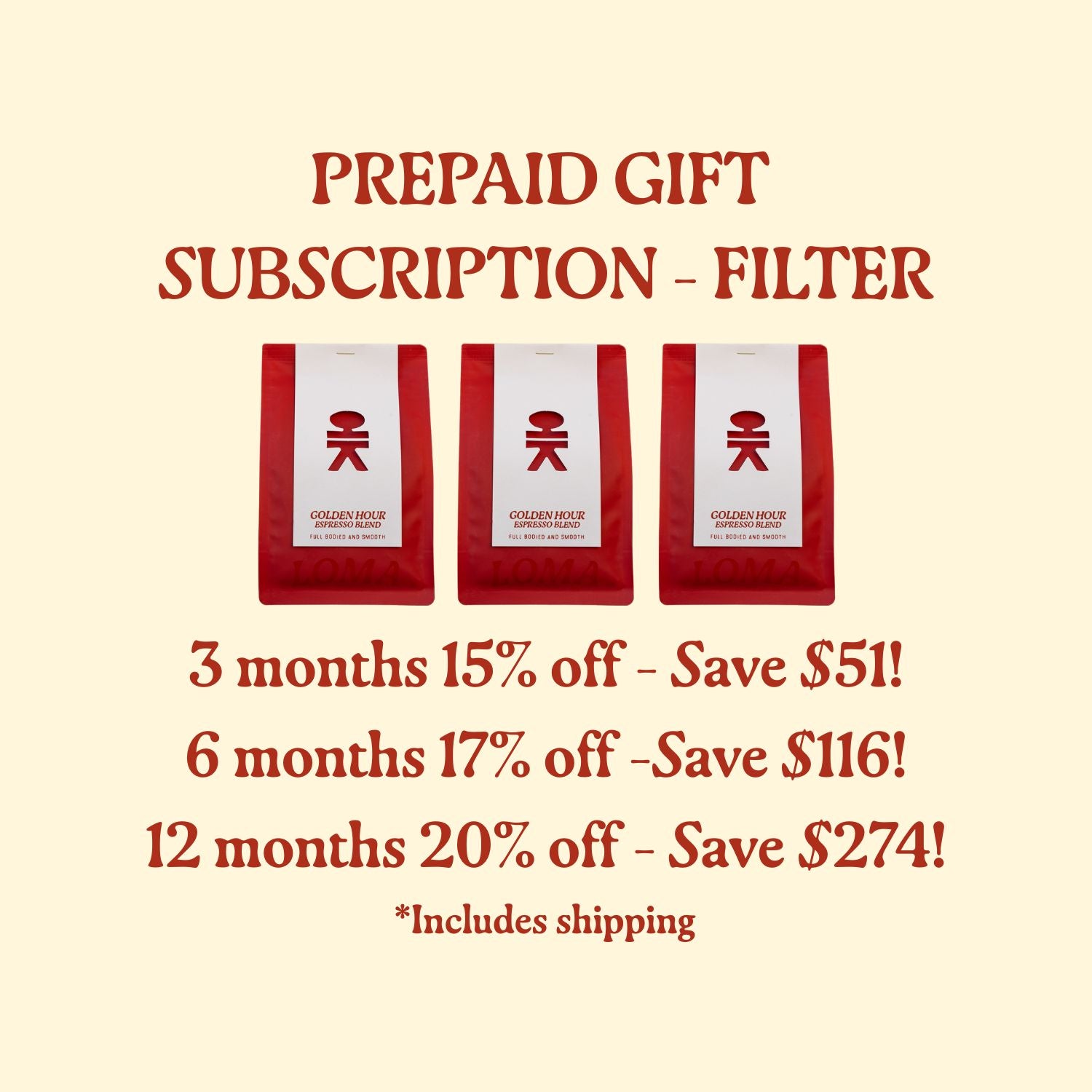 Prepaid Filter Subscription
