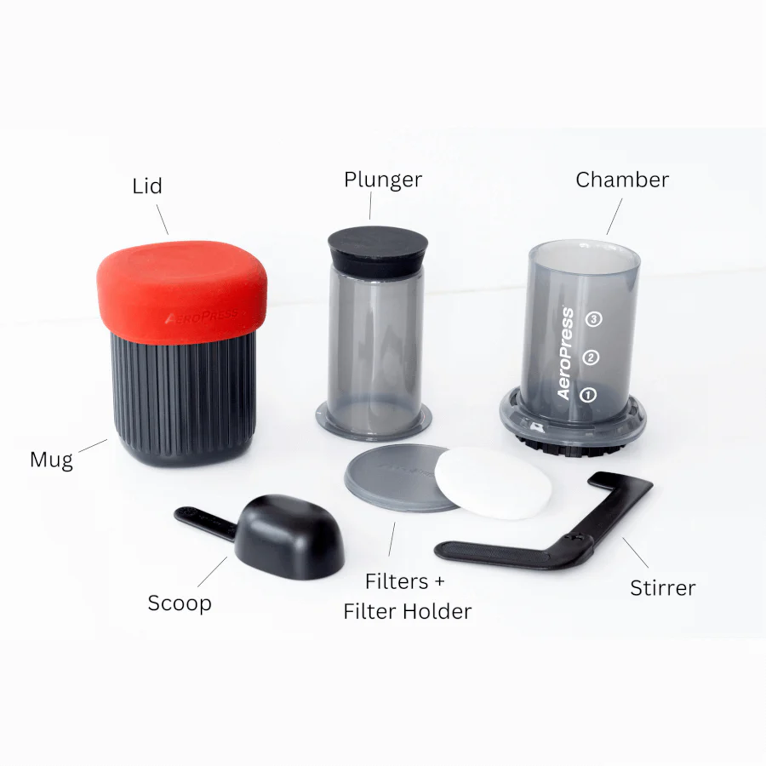 AEROPRESS GO TRAVEL COFFEE MAKER - BPA FREE